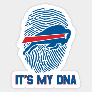 It's My DNA Buffalo Bills Sticker